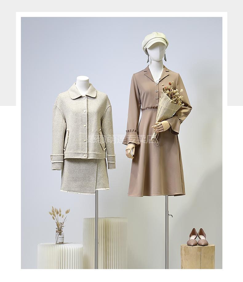 模特假人可动假人韩版锁骨女装模特小胸人偶人体假人台模特服装店展示