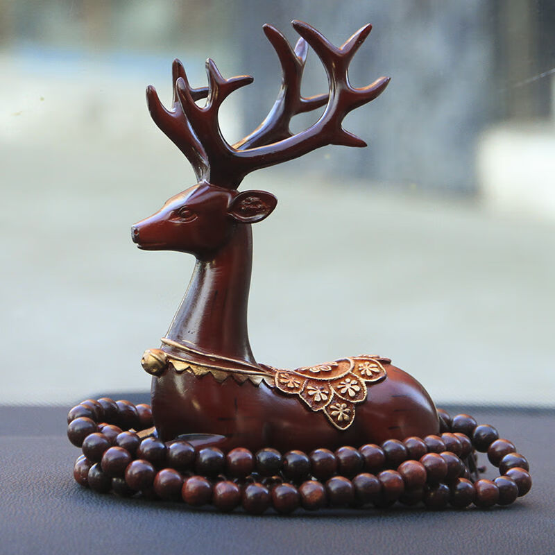 车侦探 洞狮适用于车内饰装饰品汽车摆件车前摆件一路平安礼品车载