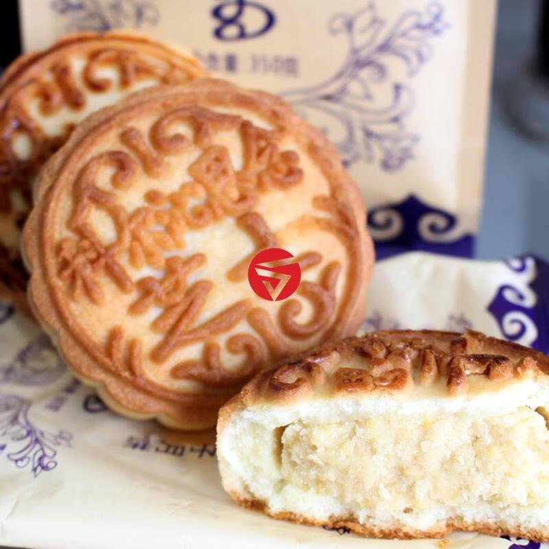 奶皮子月饼内蒙特产奶豆腐中秋月饼芝士糕点零食早餐350克奶皮子月饼4