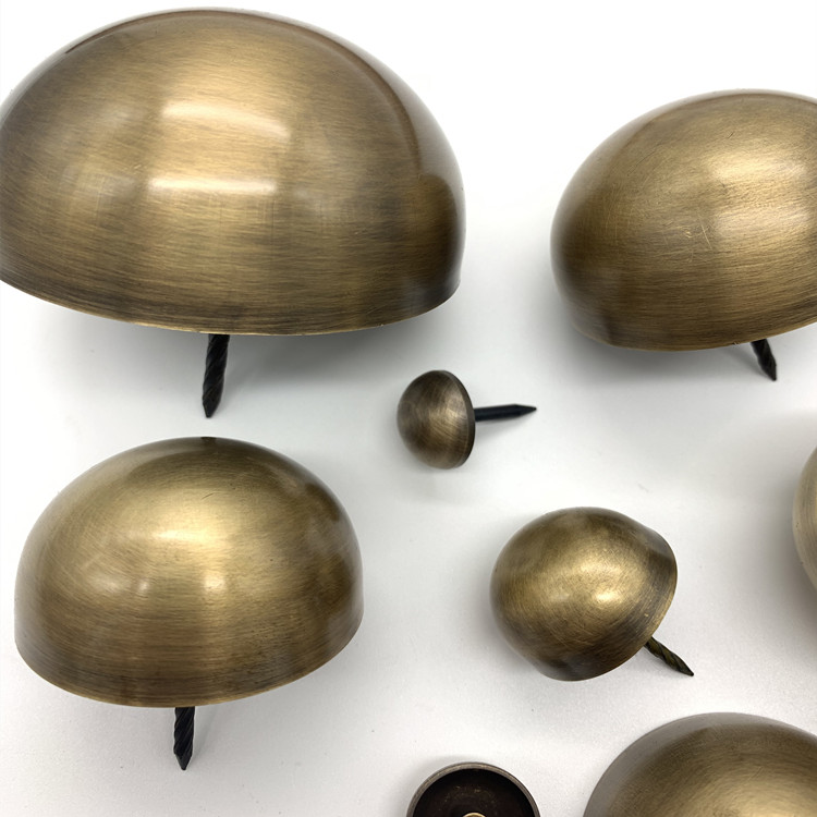 中式仿古大门铜泡钉古建院门装饰铜钉圆钉鼓钉玻璃门泡钉铜门钉 直径2