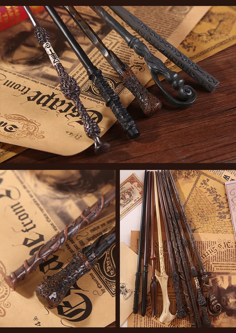 哈利波特魔法棒原版哈利魔杖环球原版周边生日礼物cos可施法哈里