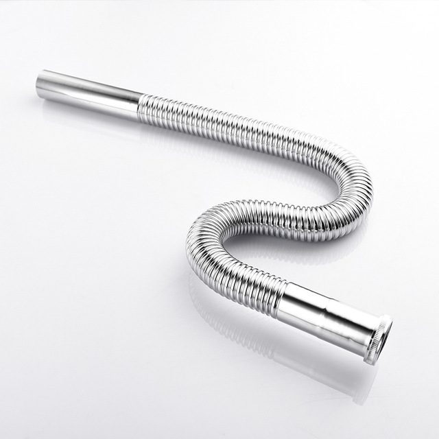 科··勒面盆洗脸盆下水管软管台盆洗手盆下水器排水管防臭防爆波纹管