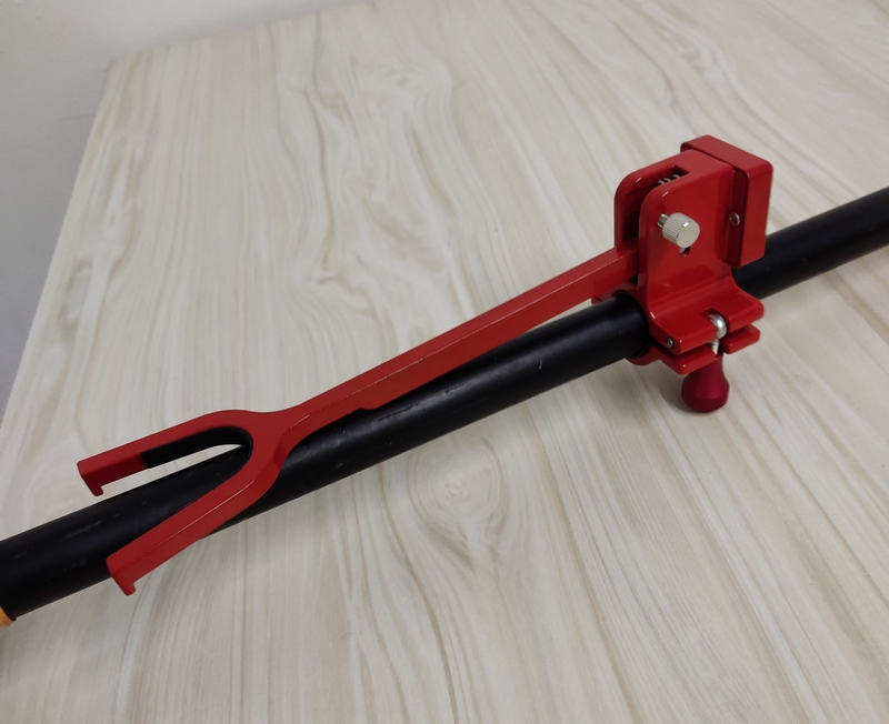 大物锁杆器 大物锁竿器自动报警器支架巨物防脱拖锁杆器带报警卡竿