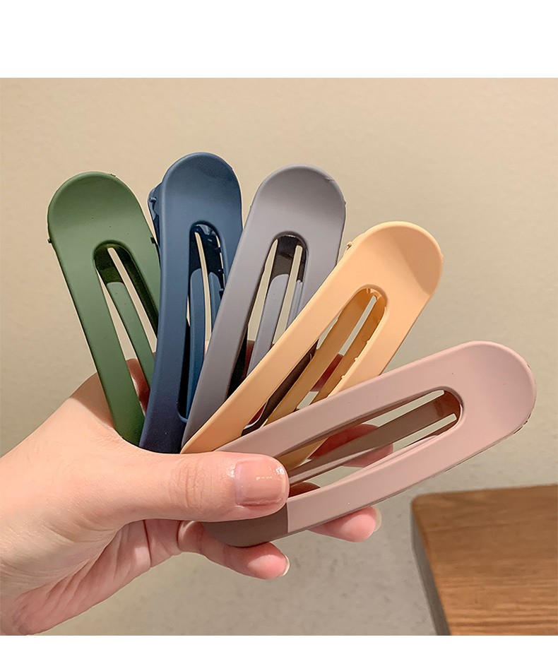 雯雨无痕鸭嘴夹大号理发店夹子头饰后脑勺盘发发夹化妆刘海边夹发卡女