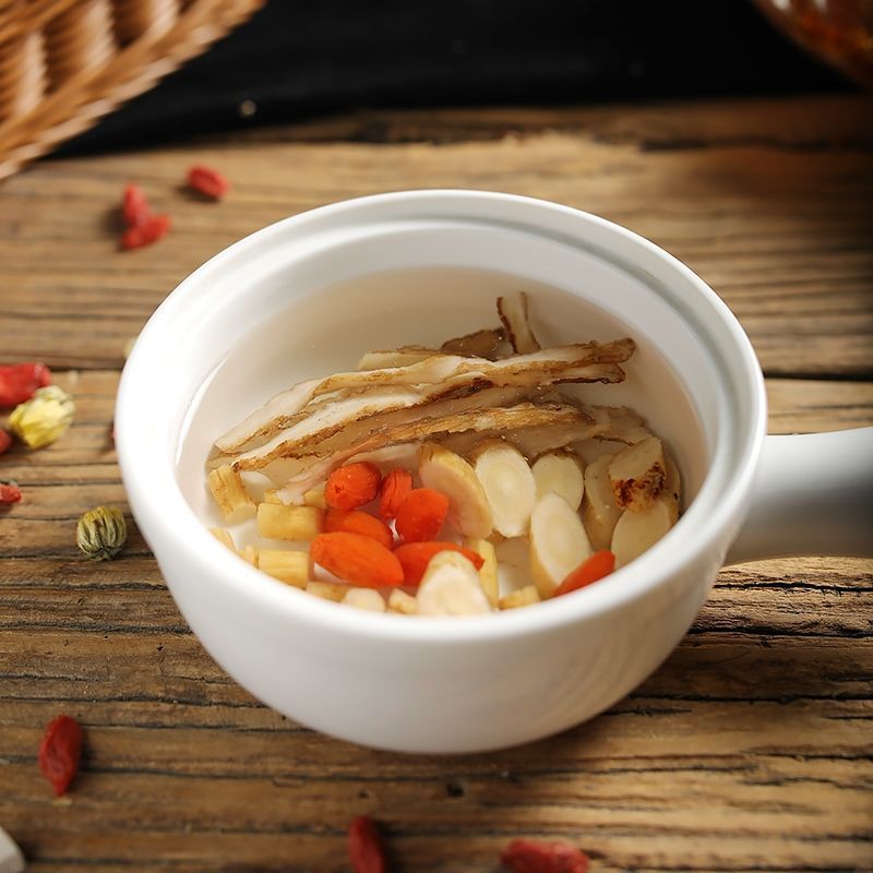 黄芪党参麦冬元气三宝茶泡水组合甘肃黄芪党参川麦冬原材料组合茶和