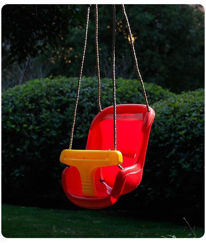 秋千室外儿童吊绳庭院荡秋千户外家用小孩室内室外庭院吊椅儿童婴幼儿