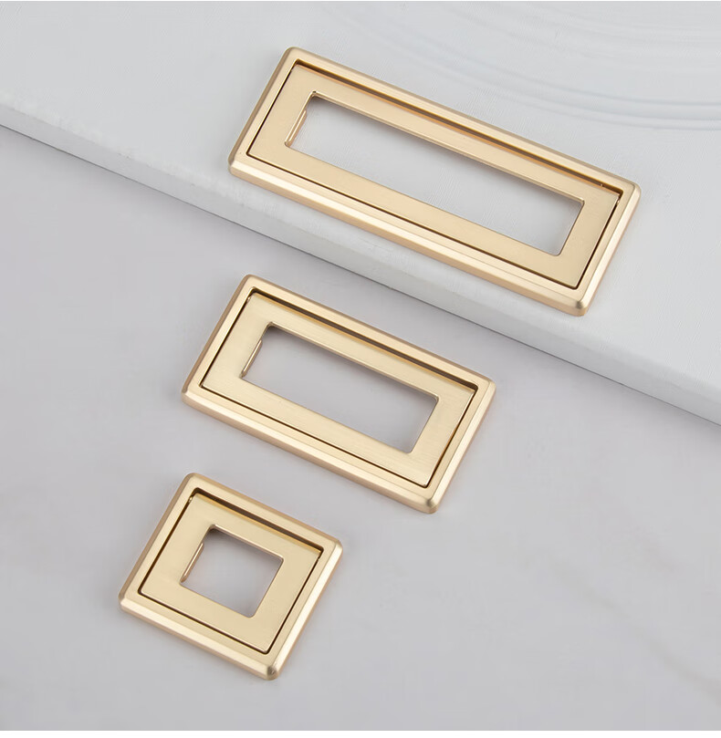 衣柜门拉手免打孔拉扣平板衣柜隐藏平拉手抽屉暗拉手平装隐形榻榻米