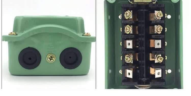广东珠江qs-60a三相倒顺开关380v60a220v和面机电机正反防水转换