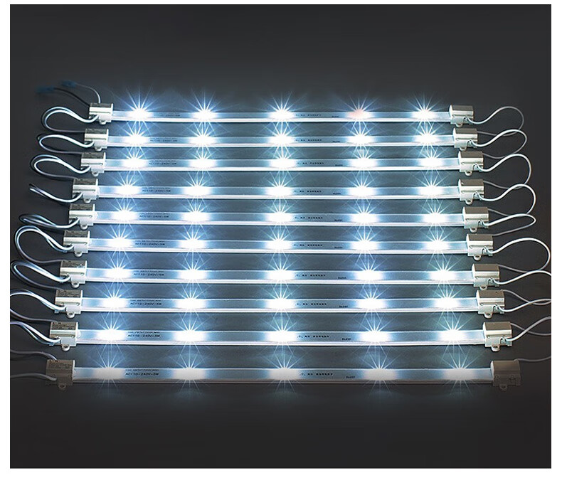 luckystar广告灯箱led灯条漫反射防水卷帘灯220v户外防雨软膜卡布光源