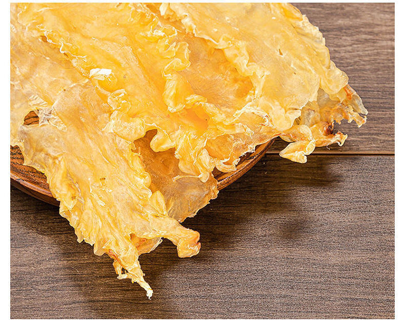 北京同仁堂原料 特级正宗鳕鱼胶花胶鱼胶干货鱼鳔黄肚鱼泡内廷上用 鳕