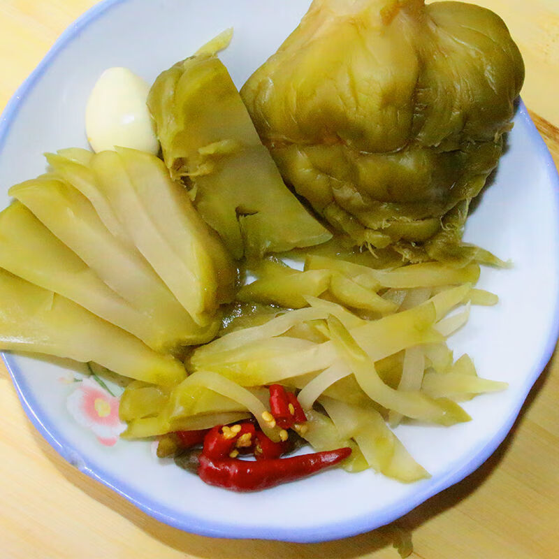 重庆特产榨菜头咸菜整颗菜头下饭菜榨菜丝泡菜腌菜鱼酸菜 榨菜头*5斤