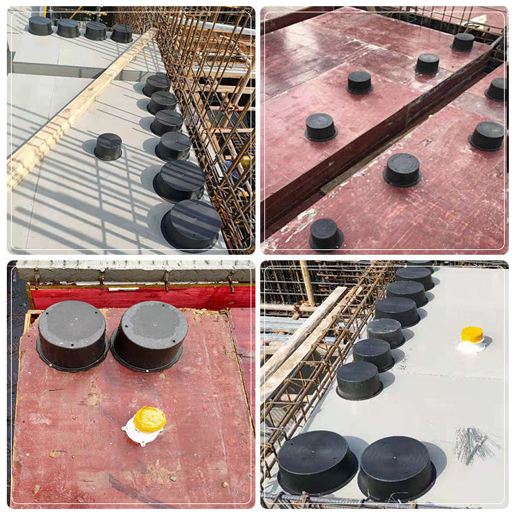 一次性国标预埋套管套筒 预埋桶 pvc预留套筒 预留套管预埋小黑桶