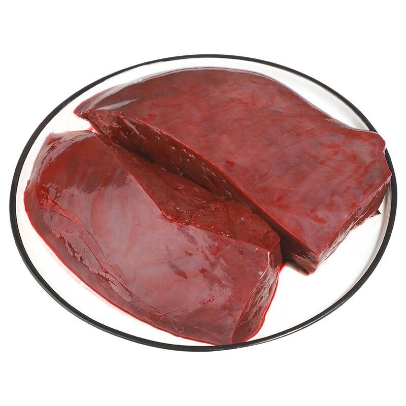 新鲜牛肝5斤真空包装新鲜黄牛肉现屠宰生鲜牛内脏速冻牛肉生牛肝5斤装