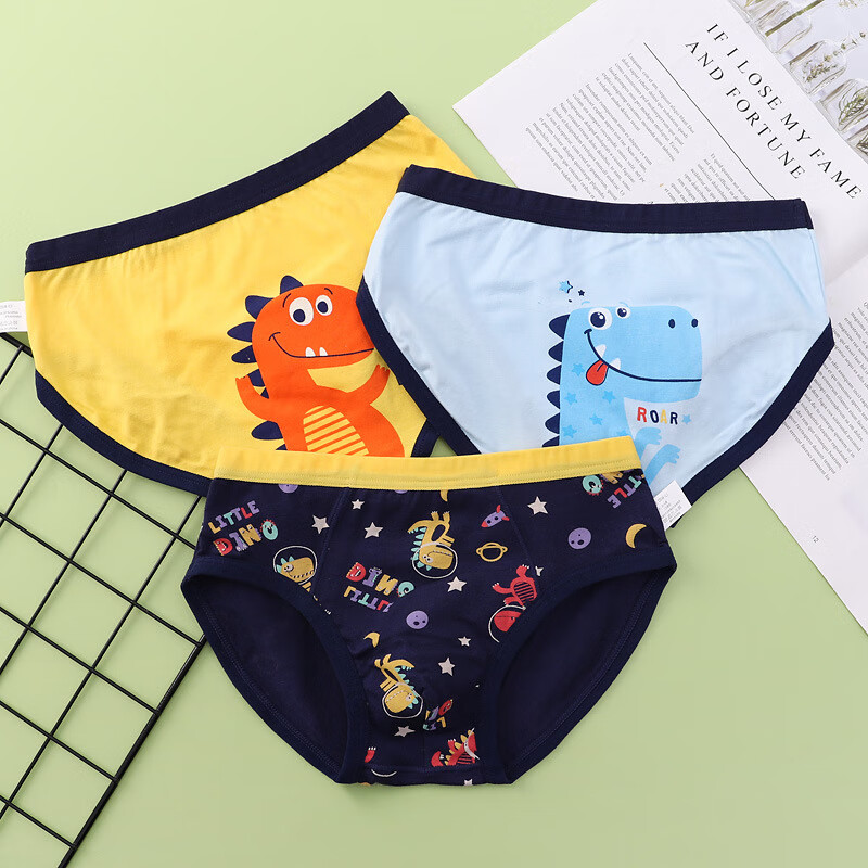史努比男孩儿童内裤男童12一15岁春秋季纯棉薄款三角裤中大童底裤短裤