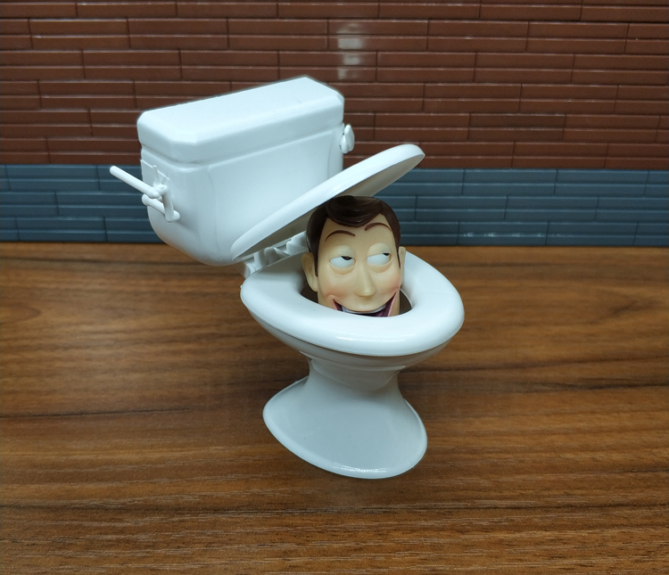 1/12兵人配件场景微缩迷你6寸可动人偶shf手办模型figma道具 马桶1个