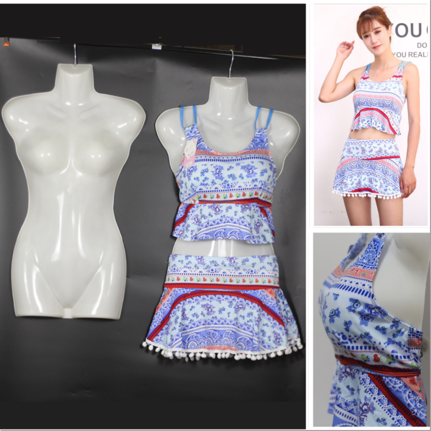 现货现发女士半身泳衣塑料服装模特片内衣睡衣男士儿童展示衣架假人台