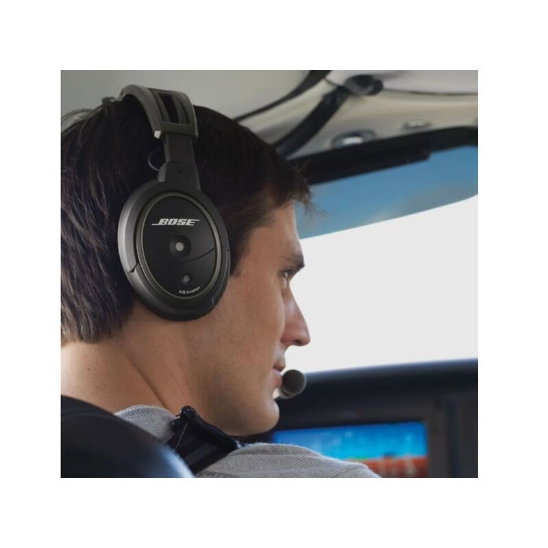 博士b40 新款 主动降噪头戴式耳机耳麦通讯耳机 航空飞行员耳机 bose
