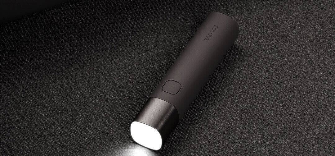 小米随身手电筒随身手电筒白色强光led充电式户外米家便携家用多功能