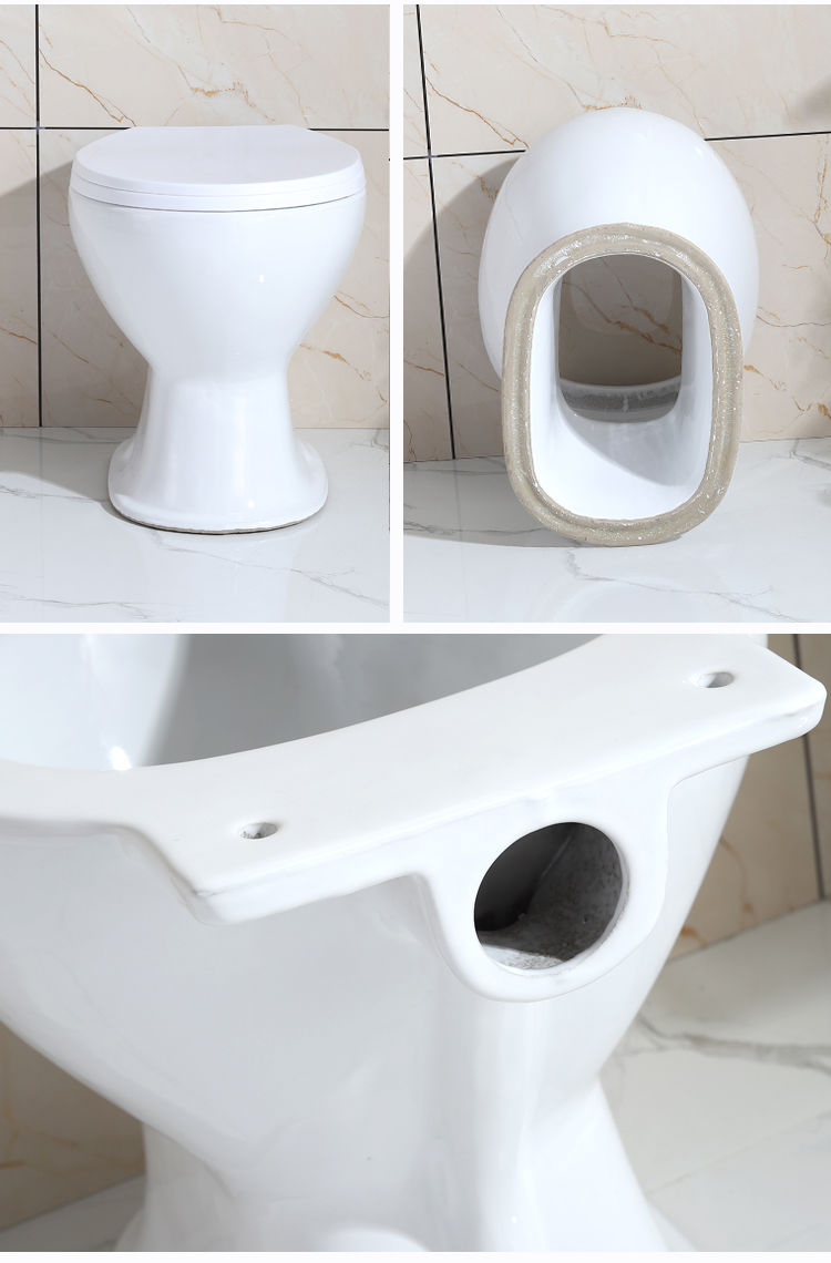 浴尚雅农村旱厕坐便器旱马桶老年旱便马桶陶瓷免冲直通式蹲便改造圆口