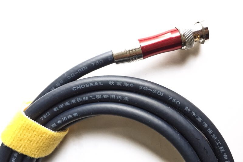 高清hd-sdi线高清视频线75欧6g4k 3g-sdi网络高清摄像大屏直播线 2米