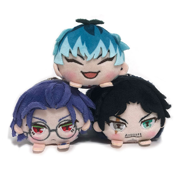 催眠麦克风 大阪名古屋组 趴趴毛绒小摆件挂件 drb 动漫周边毕柯鹿