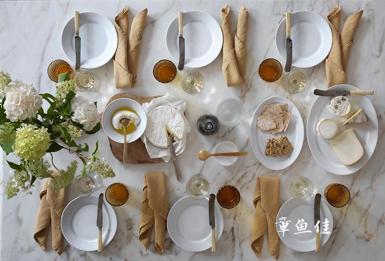 皇家哥本哈根餐具哥本哈根白色半蕾丝半花边白瓷餐具汤盘子茶壶马克杯