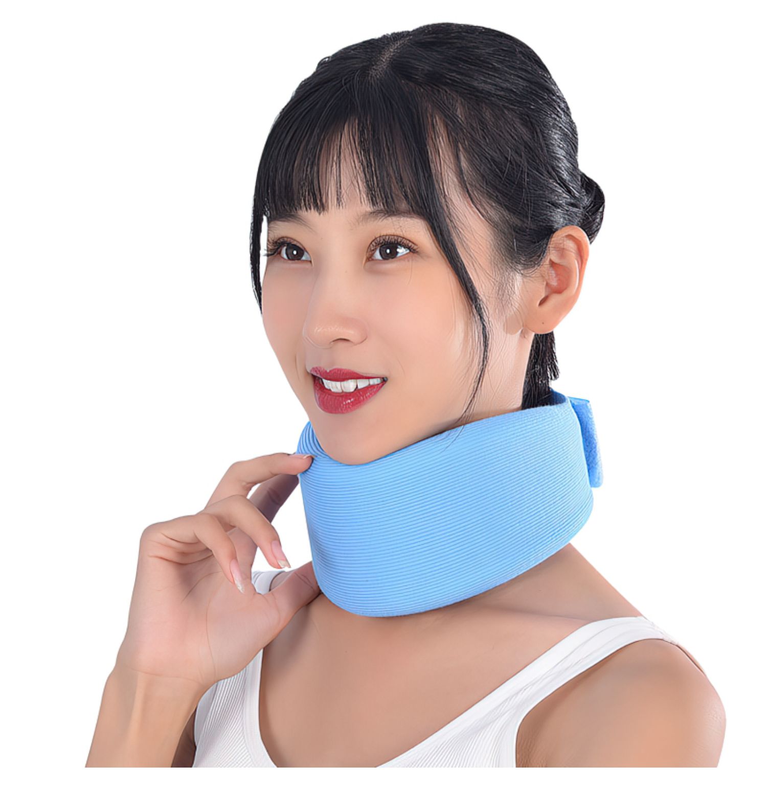 日本颈托防低头护颈保护颈椎托脖套护脖子前倾矫正脖族颈椎套神器天