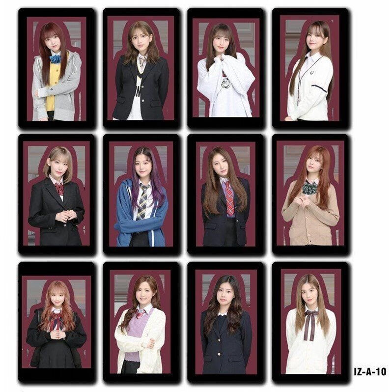 izone 专辑韩国女团izone周边小卡 照片卡应援卡钱包卡装饰套卡自制
