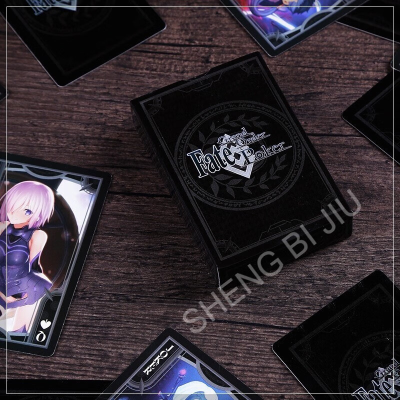 二次元动漫 fate扑克牌fgo周边扑克saber动漫扑克fgo卡牌 扑克 2套