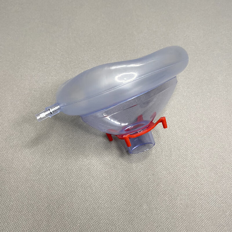 简易呼吸器配件面罩pvc可充气式麻醉面罩成人小儿麻醉呼吸面罩成人