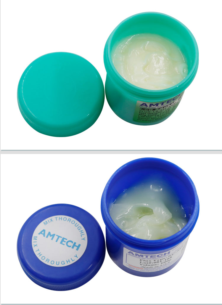 bga助焊膏无铅环保助焊剂免清洗易上锡手机维修松香焊油amtech 原装