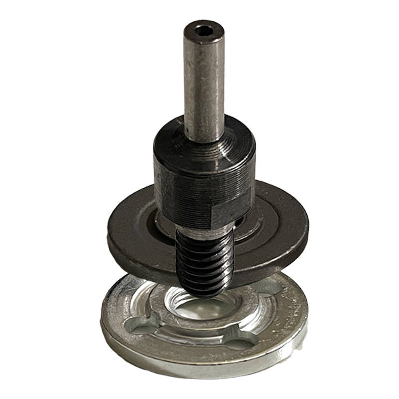 连接杆家用变角磨机配件锯片法兰盘平磨锯片底磨手转换盘5件套