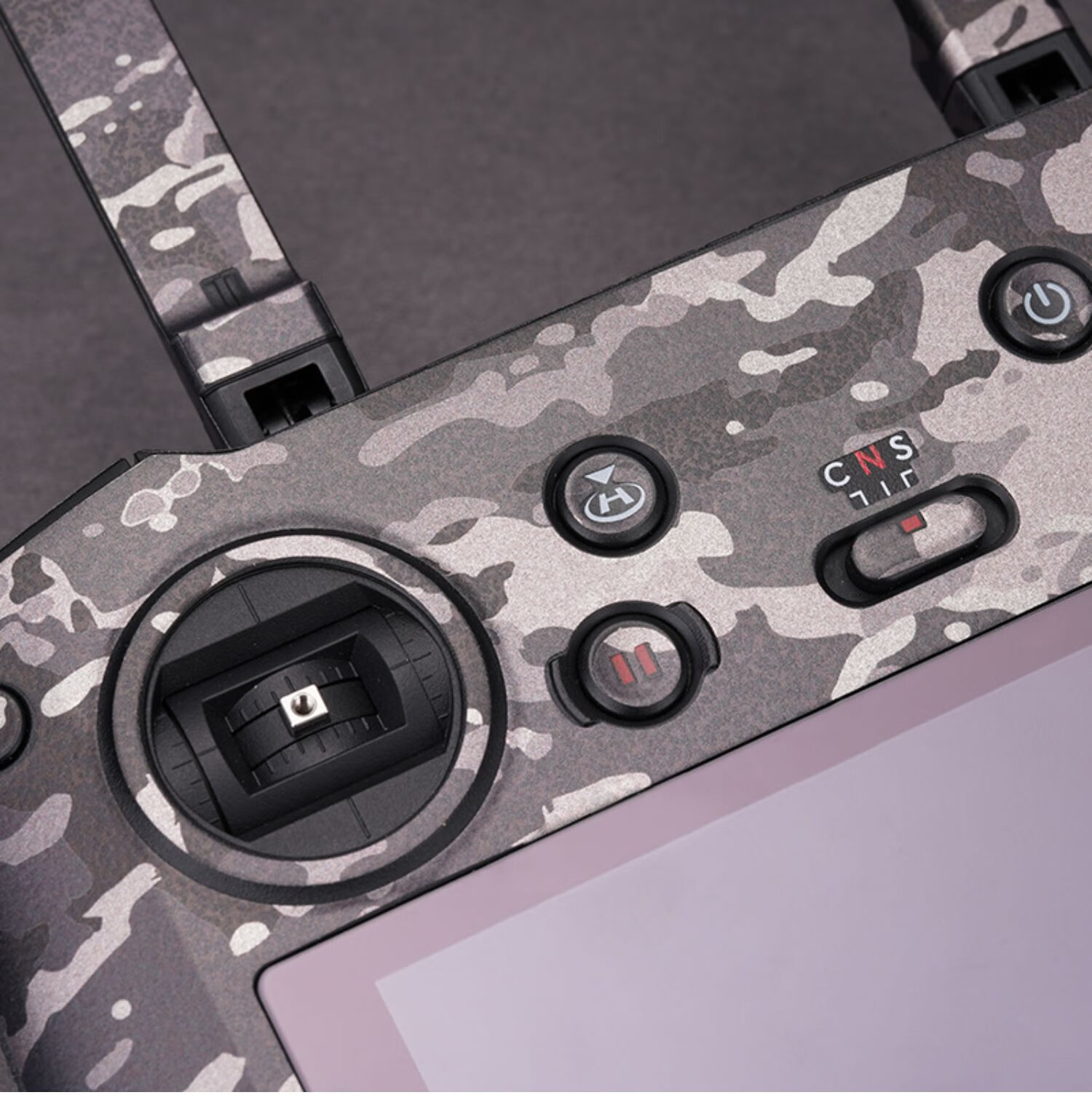 dfeofm 适用于大疆dji rc pro遥控器贴膜 大疆御3皮纹贴纸保护膜贴皮