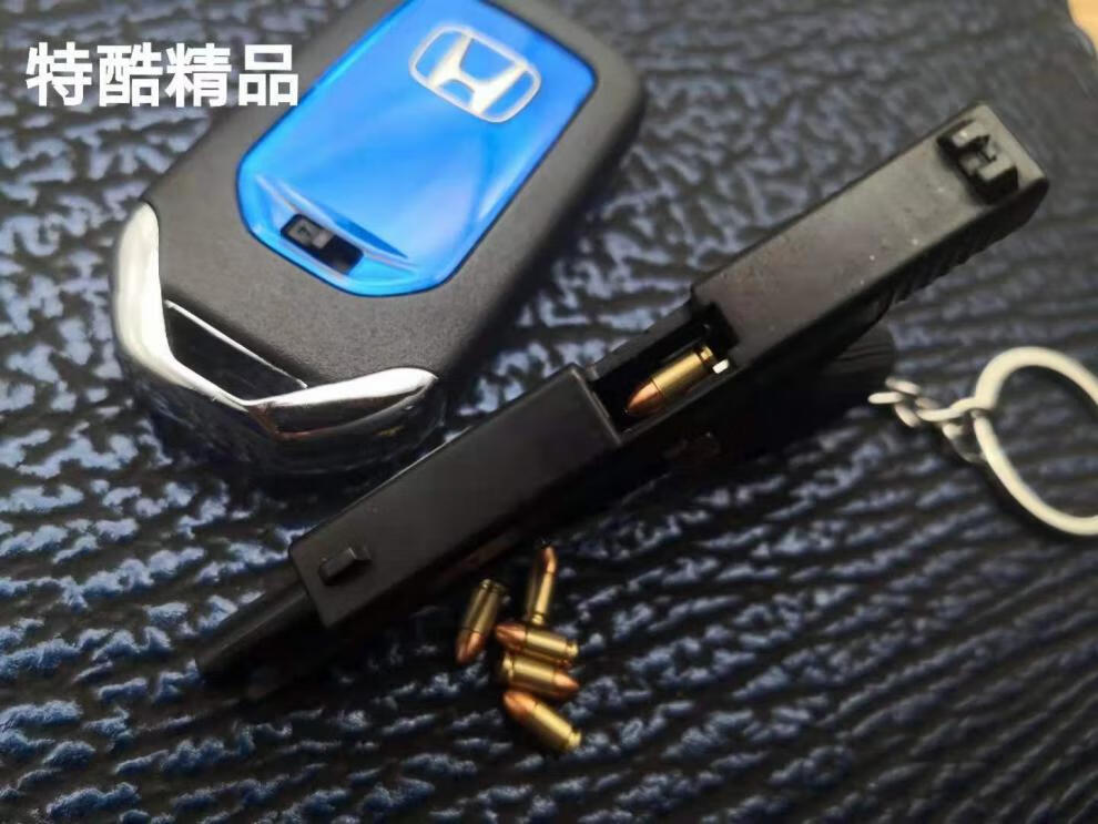 古仕龙合金帝国g17 格洛克 glock 1:3金属 抛壳版 拆卸模型钥匙扣