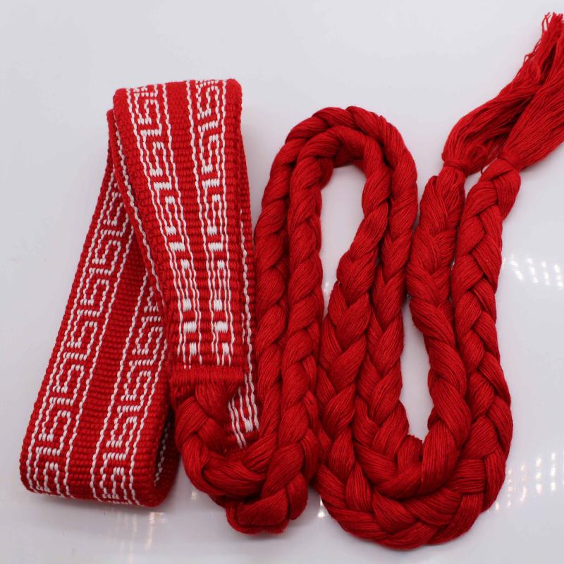 阙思芊长城武术腰带练功带气功带帆布腰袋板袋腰带太极拳腰带武术练功