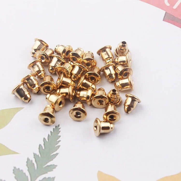 lenayan 耳堵防耳堵橡胶硅胶耳塞耳钉后堵头耳环耳扣皮堵耳帽 200个