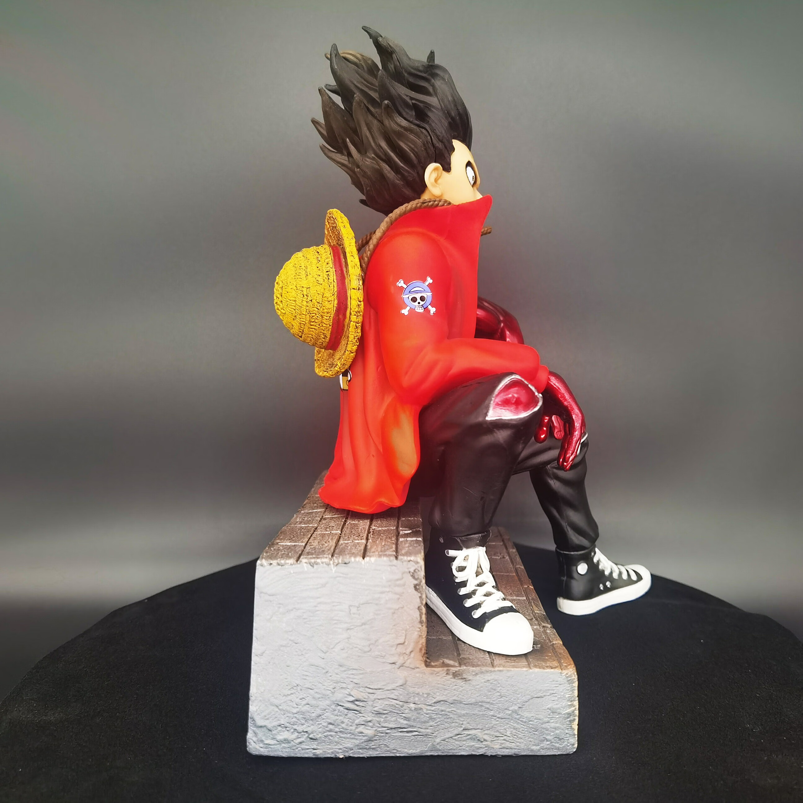 gk 路飞 三档象枪 和服 雕像 手办 模型 摆件 礼物 gk潮牌社会路飞