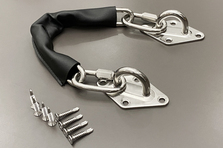 尚琛 适用于广场玻璃门防坠链防倒塌防掉安全链 地弹簧门防倒链商大门