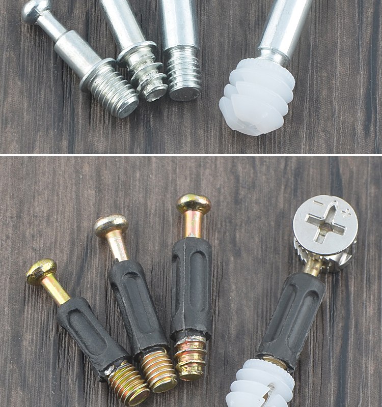 适用加厚家具五金三合一连接件12板板式柜子衣柜偏心轮螺丝组装配件