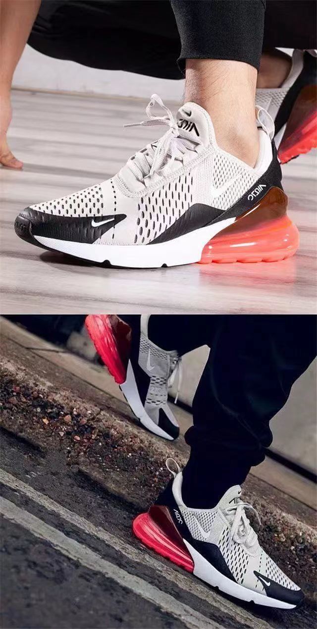 新款airmax男鞋网面跑步鞋270气垫鞋减震休闲百搭女鞋情侣运动鞋更多
