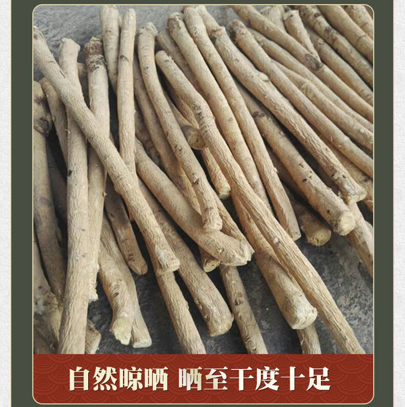 大黄芪片甘肃新货无硫大片泡茶泡水气血北茋茶中片500克加人参中片100