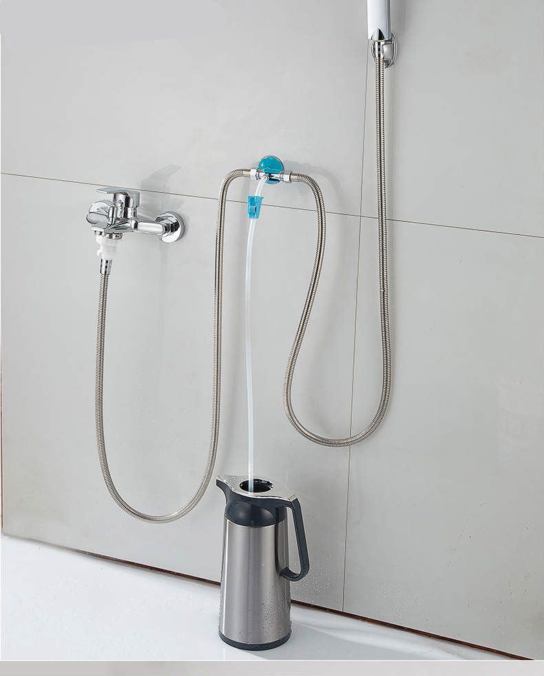 寝室租房农村户外家用宿舍洗澡淋浴器简易电动自吸式采购可议价免费开