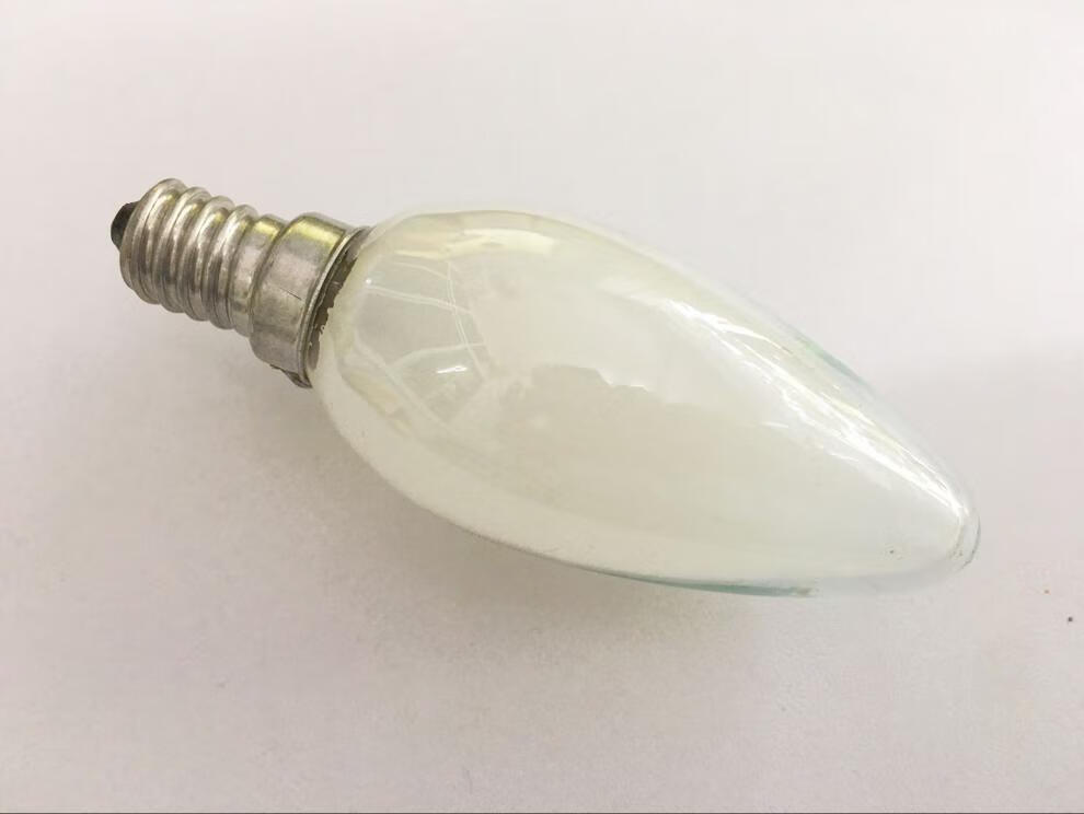 适用照明fsl圆球形灯泡e27e14螺口黄光钨丝可调光25w40磨砂蜡烛泡