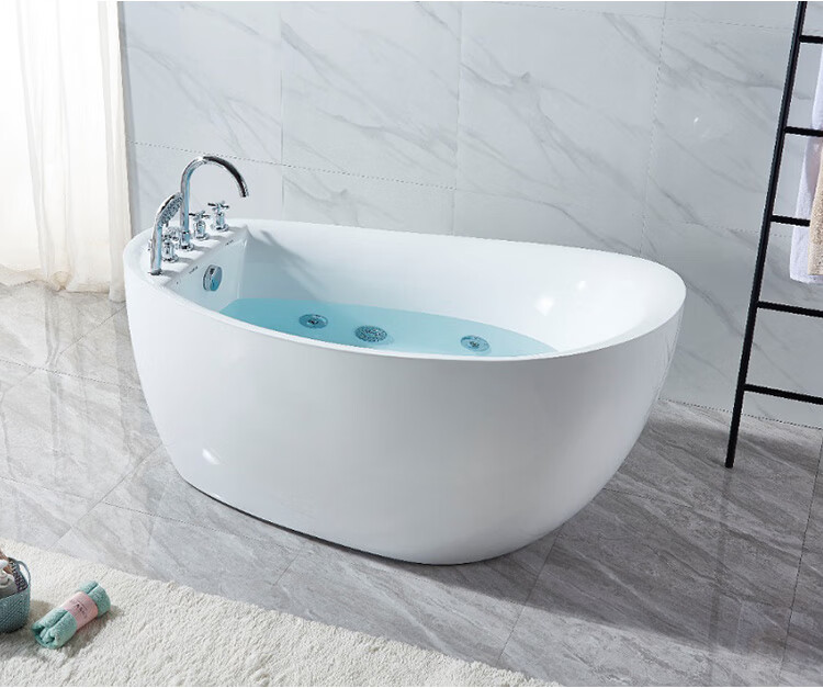 科勒(kohler) 浴缸亚克力独立式家用小户型成人按摩网红酒店浴池1.