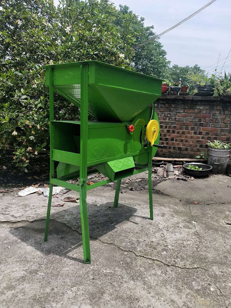 狗尾草电动风车农用粮食风选机风谷机家用小麦清粮机电风车稻谷小型