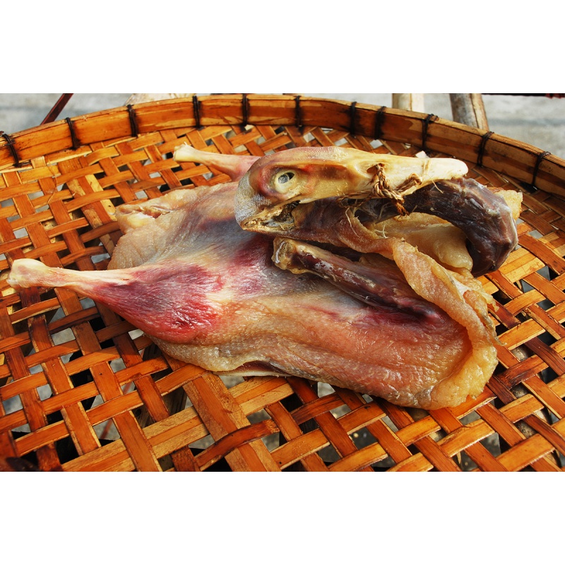安徽特产 农家手工风干板鸭咸鸭腊鸭味腌制盐鸭 非江西鸭腿 2斤左右