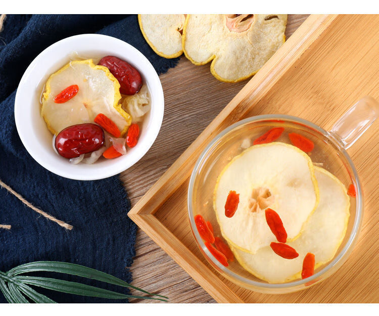 新鲜雪梨干香梨片梨干货膏特产梨片果脯泡茶泡水煲汤糖水 250克袋装