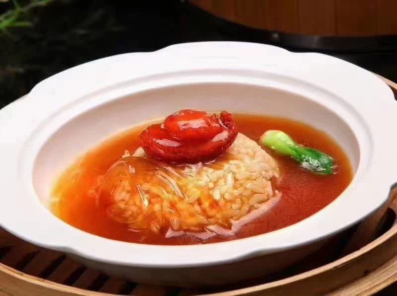 张景记吉品 6头鲍鱼 10只装 大鲍熬制 800g 糖心即熟食 酒店私房菜