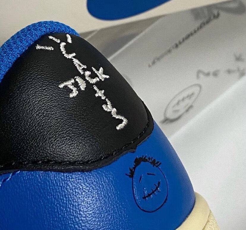 莆田纯原 ts藤原浩闪电倒钩白蓝黑深棕休闲低帮板鞋dm7866-14 倒钩白