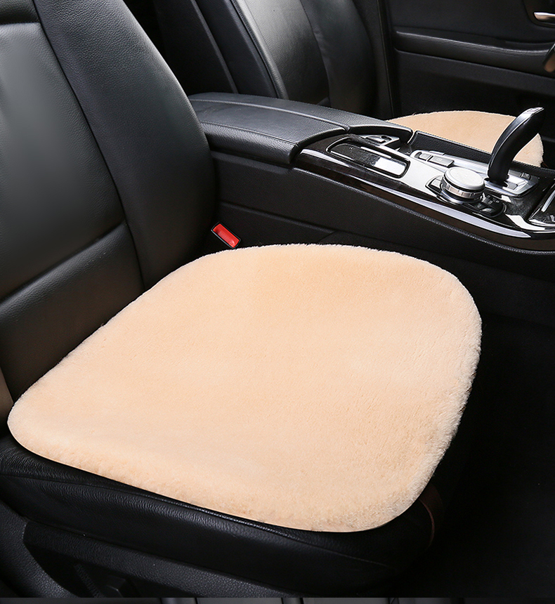 冬季羊毛坐垫短毛绒短羊毛不易掉毛冬季座垫新款小蛮腰汽车车内丰田